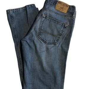 Hollister Men’s button fly jeans Straight leg